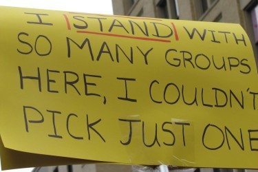 MM sign - I stand